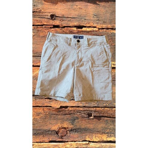 Abercrombie & Fitch‎ Shorts Women Sz 29 Khaki Flat Front Summer Everyday - Picture 1 of 3